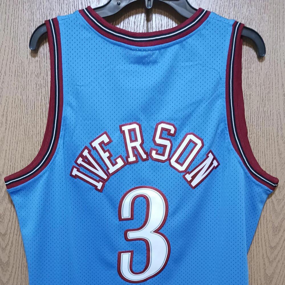 Allen Iverson (Mitch/Ness)-(76ers)-(Jersey)-(Size:XL)-$100 - Picture 7 of 9
